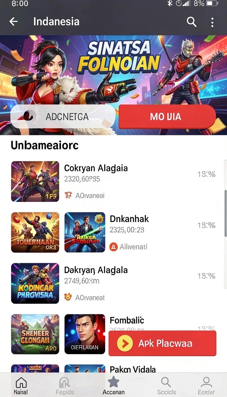 Beragam pilihan permainan menarik dalam aplikasi Aplikasi remi101 Terbaru dan Terlengkap.